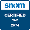 snom certified VAR 2014